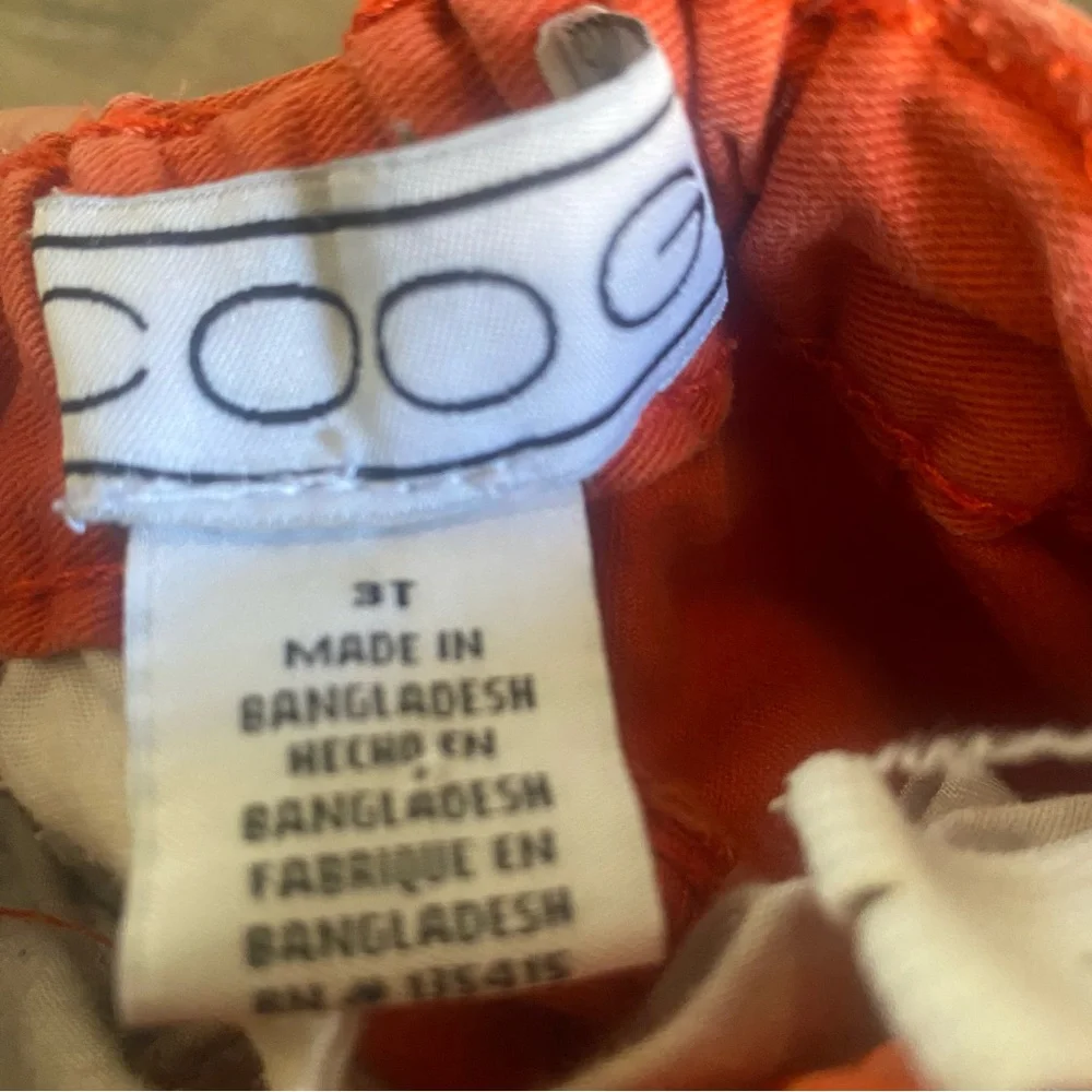 Coogi Kids‎ Orange Cargo Shorts